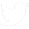 twitter white logo