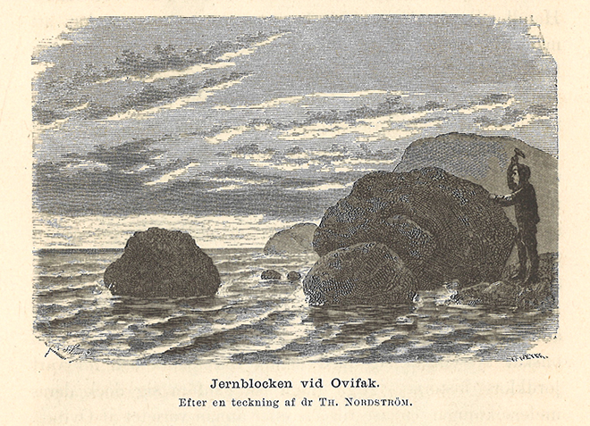 Helsingin yliopiston kirjasto: A.E. Nordenskiöld, 1883. Tukholma, Beijer. Studier och forskningar föranledda af mina resor i höga Norden: ett populärt vetenskapligt bihang till ”Vegas färd kring Asien  och Europa”. S. 211.